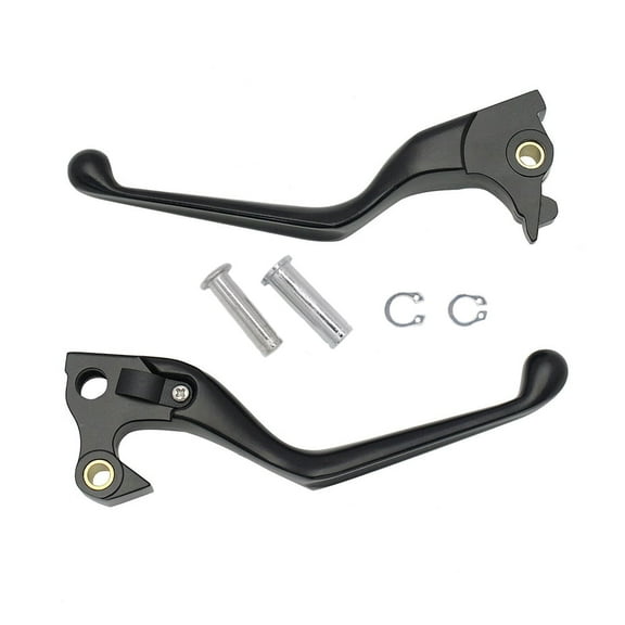 LE LEFOSSI Premium Aluminum Motorcycle Brake & Clutch Lever Compatiable with Harley XL Sportster 883 1200 XL883 XL1200 Forty Eight Seventy Two 2014-2020 -Safety Corrosion-Resistant Smooth Brake Black