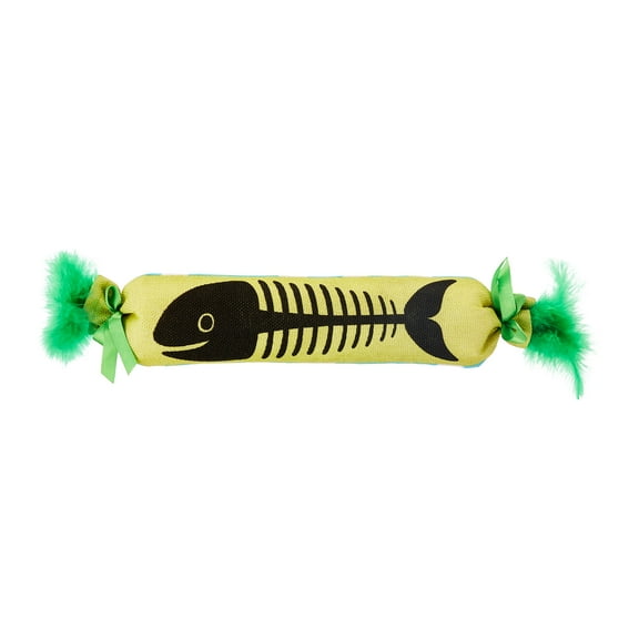 Vibrant Life Fish Bone Kicker Cat Toy