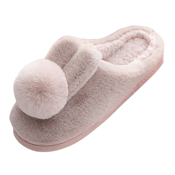 Vedolay House Slippers Soft Plush Lightweight House Slippers Cozy Trendy Slip-On Slipper Pink,40