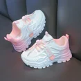 thumbnail image 4 of Zapatillas de correr para niños, Color degradado, primavera Otoño, nuevo estilo, zapatillas deportivas para niños y niñas, cómodas zapatillas transpirables con parte inferior de PVC, 4 of 5
