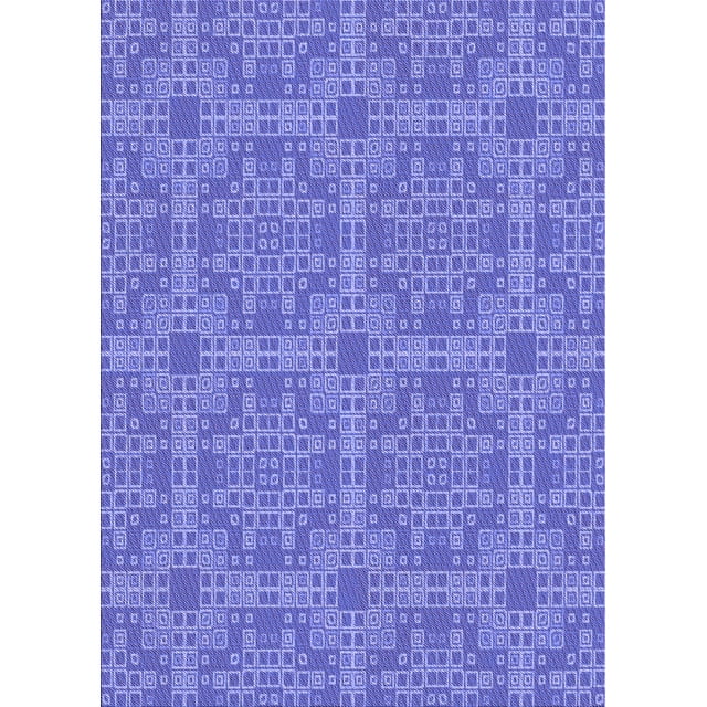 Ahgly Company Machine Washable Indoor Rectangle Transitional Purple Mimosa Purple Area Rugs, 2' x 4'