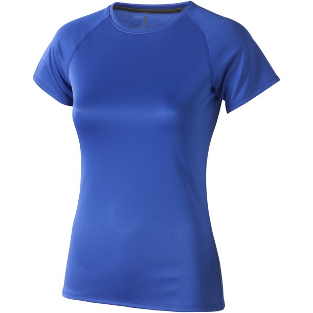 Elevate - Camiseta modelo Niagara de manga corta para mujer (Azul)
