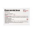 thumbnail image 3 of Garamicina Gentamicina 80 mg / 2 ml solución inyectable 5 frascos ámpula 2 ml, 3 of 4