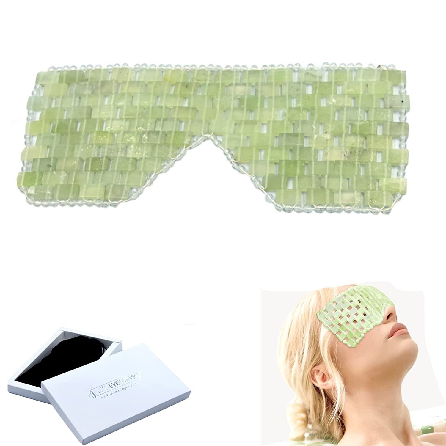 Alleviate Jade Eye Mask Relaxation, Sinus Congestion Relief, Headache