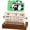 Green, variant on Panda Wheel Perpetual Calendar Wooden Perpetual Calendar Office Desktop Reminder Mini Cartoon Ornament