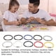 thumbnail image 3 of Pulsera Del Orgullo LGBT Del Iris, Exquisita Pulsera De Iris Trenzada De Aspecto Hermoso De Acero Inoxidable De 10 Piezas Uso Flexible Para Viajes, 3 of 7