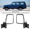 thumbnail image 4 of Espejo de la Puerta de la Puerta Lateral, Retrovisor de Autos de Ajuste Perfecto Espejo de Puerta Lateral Visibilidad Mejorada Resistente a la Intermperie Para Landcruiser 60 70, 4 of 7