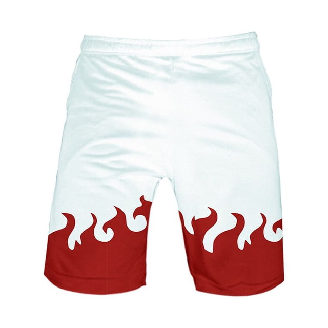 Pantalones cortos de playa con estampado 3D para hombre, Shorts holgados e informales de dibujos animados, transpirables, para correr y nadar, Verano Fivean unisex