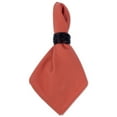 thumbnail image 2 of Set of 6 Spice Red Square Party Napkins 20", 2 of 6