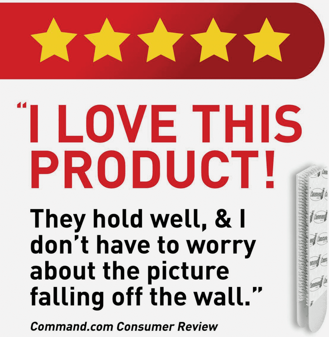 Command Picture Hanger Strips - Pack of 4 — Residential Use, Standard Application