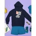 thumbnail image 3 of Cute Funny Baby Elephant Hoodie Juniors -Image by Shutterstock,  x-Large, 3 of 4