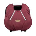 thumbnail image 2 of Cozy Cover Infant Carrier Cover, Burgundy, 2 of 6