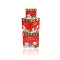 thumbnail image 1 of Paquete de 3 cajas de regalo de Navidad Decoración Papel Snacks Casos Candy Presents Organizadores Felices Año Nuevo Empaquetado Suministros Tipo 3 seitruly HA009900-03, 1 of 6