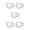 thumbnail image 2 of Billuyoard Taza de agua de viaje, tazas de jugo de fruta de alta temperatura, accesorios de borosilicato, recipiente para regalo, leche en forma Type2 NO2, 2 of 6