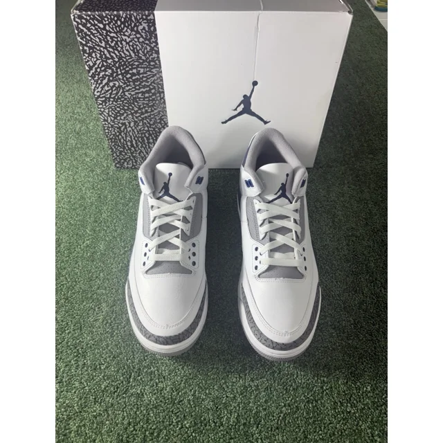 Ni - ke Ni - ke Air Jordan 3 Retro Midnight Navy Size 9.5 DS New With Box