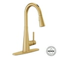 thumbnail image 6 of Moen 7864Ev Sleek 1.5 GPM Single Hole Pull Down Kitchen Faucet - Gold, 6 of 7