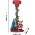 thumbnail image 2 of Candelabro de Navidad para decoración, candelabro de árbol de Navidad para decoración, soporte de resina para velas, soporte para velas de árbol de Navidad para decoración del hogar, soporte para sala, 2 of 5