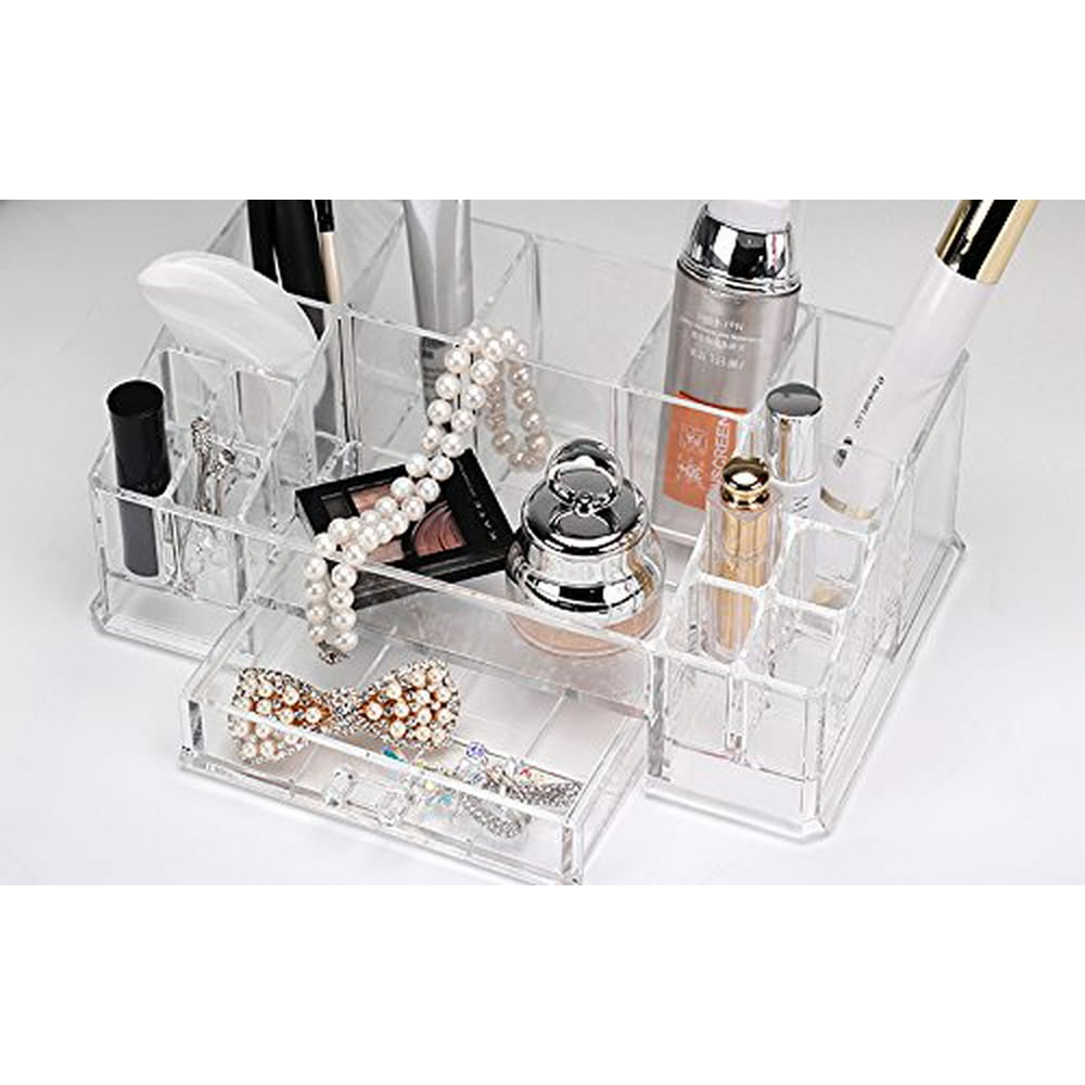 Beauty Acrylic Makeup Organizer Luxury Cosmetics Acrylic Clear Case