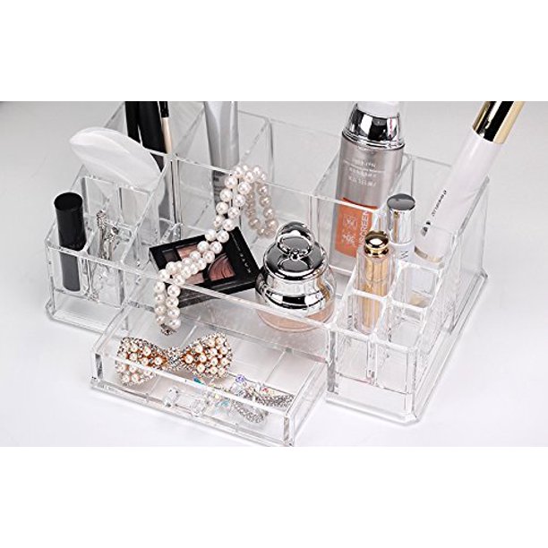 Beauty Acrylic Makeup Organizer Luxury Cosmetics Acrylic Clear Case