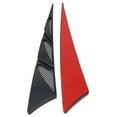 thumbnail image 2 of Black And Silver Car Bonnet Hood Scoop Air Intake Inlet Flow Vent Decoration Black Fangkenuo, 2 of 9