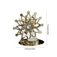 thumbnail image 4 of Viflosae Candlestick Holders Christmas Decorations for Home Christmas Candlestick Window Display Gold Ornaments Iron Christmas Decorations Layout Candle Tray, 4 of 7