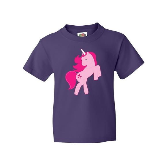 Inktastic Pink unicorn Youth T-Shirt