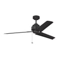 thumbnail image 1 of Monte Carlo 3Ar54 Arcade 54 54" 3 Blade Indoor Ceiling Fan - Black, 1 of 3