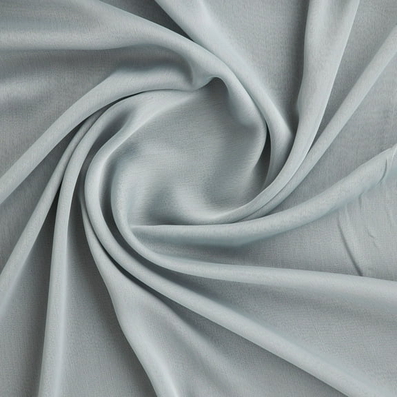 Zelouf Legacy Chiffon Yoryu , Sewing, DIY, Crafts Fabric by the Yard, Feather Ash, 3 Yard