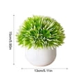 thumbnail image 3 of Artificial Green Plant,Simulation Potted Plant for Home Decor,Small Bonsai Ornament for Living Room, artificial Plant for Shelf and Porch, No Maintenance Decorative Foliage, 3 of 7
