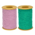 thumbnail image 1 of Uxcell 2pcs Elastic Sewing Thread 547 Yards 0.5mm Thickness Sewing Thread for Hand Sewing, Light Pink & Lake Green, 1 of 6