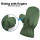 thumbnail image 4 of Guantes gruesos para montar, guantes de protección para motocicletas de invierno para hombres, guantes verdes militares anticuados MFZFUKR CPB-US-XD433-1, 4 of 5