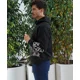 thumbnail image 3 of Sudadera Con Capucha Deportiva Unisex Cuello Redondo Suelto, 3 of 8