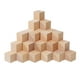 thumbnail image 5 of 50 piezas de bloques de aprendizaje matemático, pequeños cubos de madera para contar y clasificar. marrón, 5 of 9