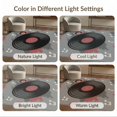 thumbnail image 7 of ODIKA 8'x10' Washable Area Rug Non-Slip Chair-Friendly Mat Music Contemporary Note Record Player Showcasing Sound Sphere for Dining Room, Large Office, Lounge, 7 of 7