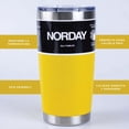 thumbnail image 3 of Vasos de Acero Inoxidable NORDAY Termo Tumbler 20oz 600ml amarillo, 3 of 5