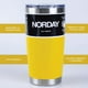 thumbnail image 3 of Vasos de Acero Inoxidable NORDAY Termo Tumbler 20oz 600ml amarillo, 3 of 5