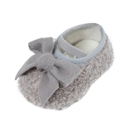 

fvwitlyh Size 12 Toddler Shoes Boys Baby Girls And Boys Warm Shoes Soft Comfortable Cotton Shoes Toddler Big Kids Shoes
