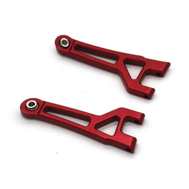 Ounissouiy RCGOFOLLOW brazo de suspensión delantero mejorado Rc brazo de suspensión delantero para 1/16 MJX H16 16207 16208 16209 16210 Crawler Kits de construcción modelo Rojo