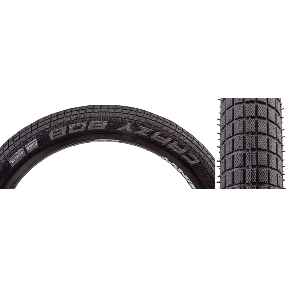 Schwalbe Tires Crazy Bob Performance Perf Twin 20X2.1 Bk/Bk Addix Wire
