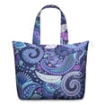 thumbnail image 1 of Retro Ethnic Paisley Ornament Carry-On - Spacious Main Compartment & Elastic Pockets, 1 of 5