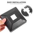 thumbnail image 5 of 2pcs Column Wrap For Porch Light Post Cap Split Post Cover Trim Accessory, 5 of 5