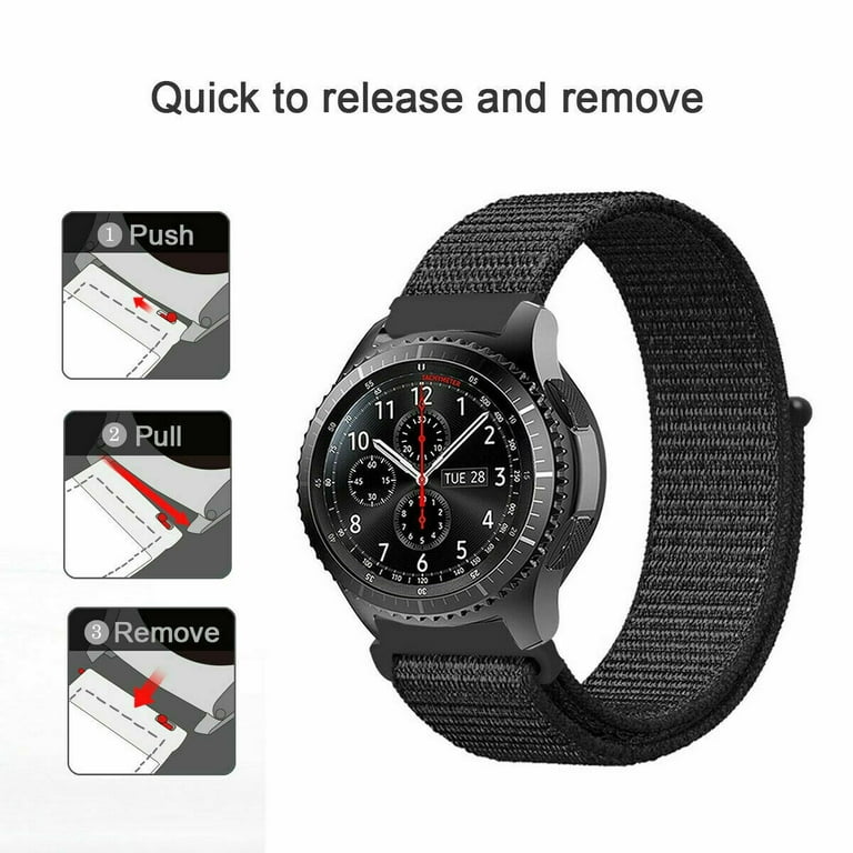 FIEWESEY 20mm Watch Band Compatible with Garmin Forerunner 245