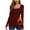 Wine, variant on Wancir Long Sleeve Thermal Shirt for Women Light Fleece Tops Fall 2024 Crew Neck Casual Basic T-Shirts