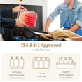 thumbnail image 2 of Travel Pouches for Toiletries - 12 Pack Leak Proof 3oz TSA Approved Travel Size Containers, Stand Up, Slim & Lightweight Design, Take up Less Space, Pack More Liquids, 2 of 18