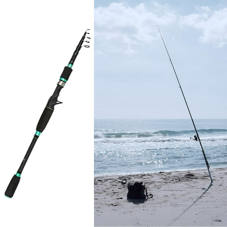 Telescopic Fishing Rod Saltwater Carbon Fishing 5.9ft/6.89ft/7.87