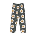 thumbnail image 2 of Fotbe Cute Poached Eggs Men's Pajama Pants,Sleepwear Pants,Pj Bottoms Drawstring And Pockets-Large, 2 of 7