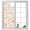 Beige, variant on Window Privacy Film Mushroom Leaves Stained Glass Window Film Decorative Sun Block Window Cover Farmhouse Botanical Leaf Herbs Window Clings Static Adhesive Sticker for Bathroom 19.6"x39.3"