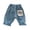 Blue, variant on Boys' Denim Jogger Pants Relaxed Fit Jogger Jeans with Pockets Stretchy Sweatpants Fashionable Summer Clothing for Kids Pants