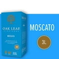 thumbnail image 4 of Oak Leaf Vineyards Moscato White Wine International, 3 L Bag in Box, 10.0% ABV, 4 of 10