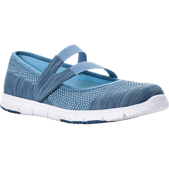 Women's Propet TravelWalker EVO Mary Jane Denim Mesh 9.5 2A